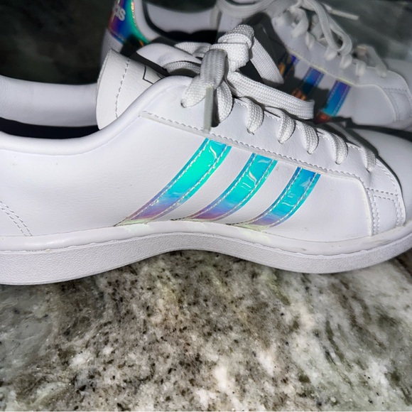 Adidas Grand Court holographic sneakers - SIZE 7 - Picture 5 of 10